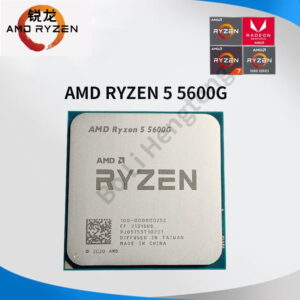 AMD Ryzen 5 5600G R5 5600G 3.9GHz, 6 cœurs, 12 threads, 65W, L3 16 mo, Socket AM4 100-000000252