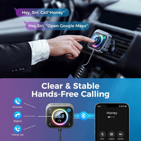 Adaptateur de voiture Bluetooth 5.3 – Image 3