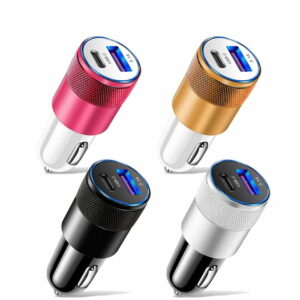 Chargeur de voiture 68W PD USB Type C