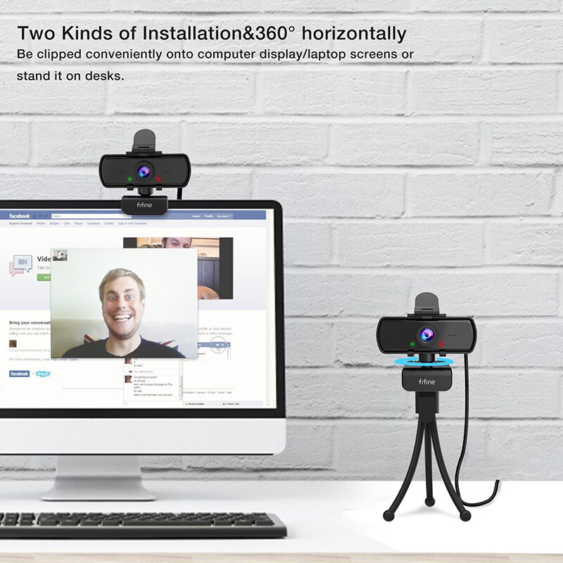 Webcam Full HD 1440p - FIFINE