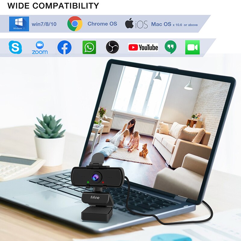 Webcam Full HD 1440p - FIFINE