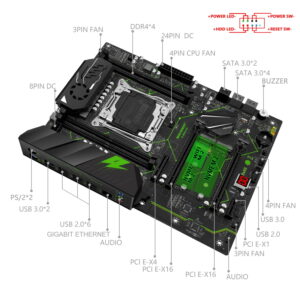 Carte mère MR9A PRO LGA2011-3 MACHINIST