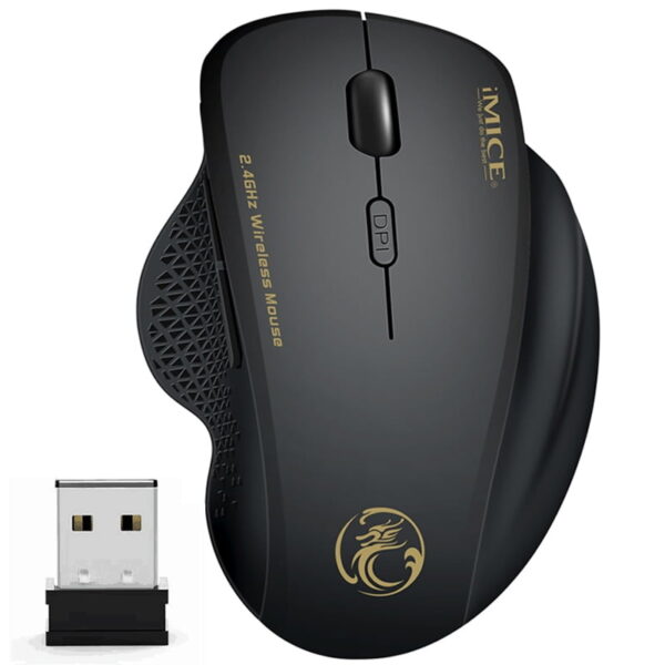 Souris ergonomique sans fil PC Gaming