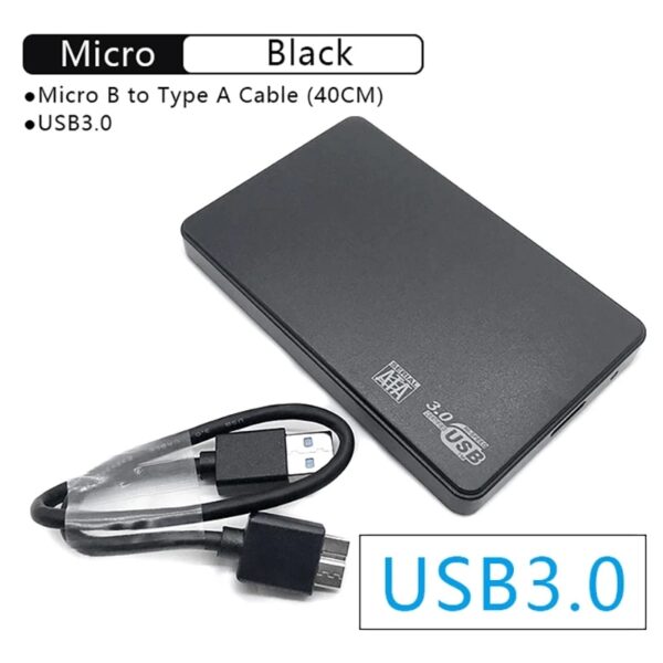 Disque SSD SATA vers USB3.0 pour stockage externe – Image 2