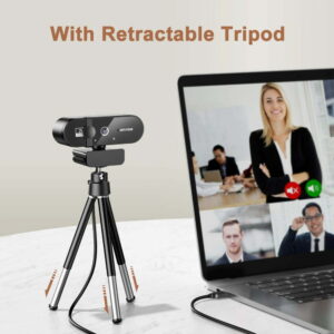 Webcam 4K 1080P Full HD Avec Microphone