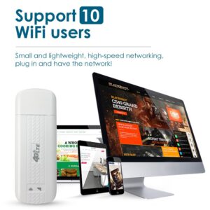 Modem USB 4G LTE débloqué