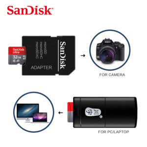 SanDisk Ultra - Carte Mémoire 128 Gb