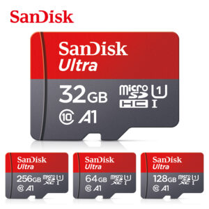 SanDisk Ultra - Carte Mémoire 128 Gb - 100 MB/s A1 Cartes Mémoire cameracard 32GB 64GB Micro Carte SD Classe 10 UHS-1 flashcard Microsd Carte TF/SD