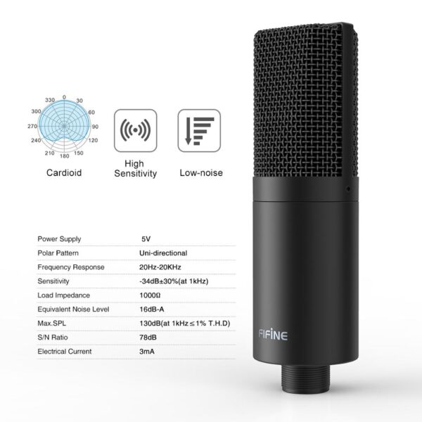 Microphone Professionnel pour enregistrement en Studio – Image 4