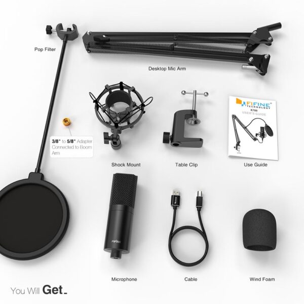 Microphone Professionnel pour enregistrement en Studio – Image 6