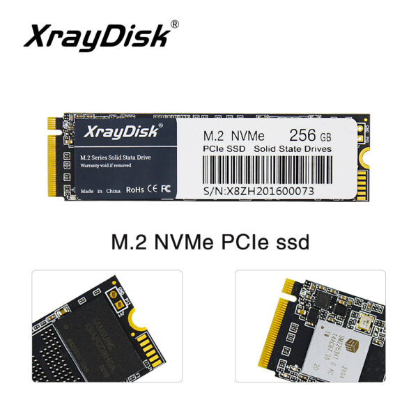 Disque dur SSD Xraydisk M.2 NVMe PCIe