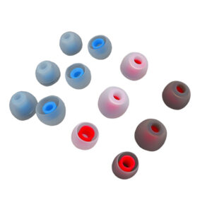 Bouchons pour écouteurs intra-auriculaires en Silicone 12 pièces