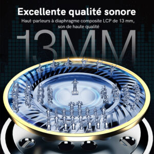 Écouteurs sans fil Bluetooth 5.3