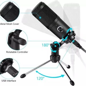 Microphone USB professionnel pour PC
