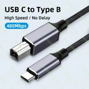 Câble USB-C vers USB-B 2.0